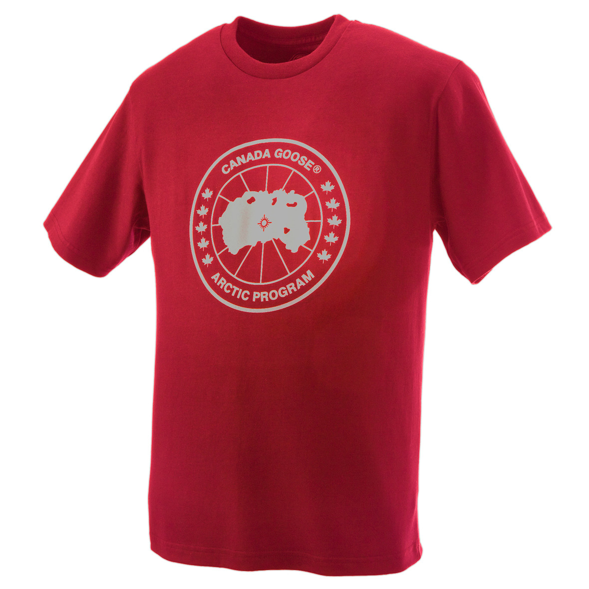 Canada Goose Logo T-Shirt RED For Women
