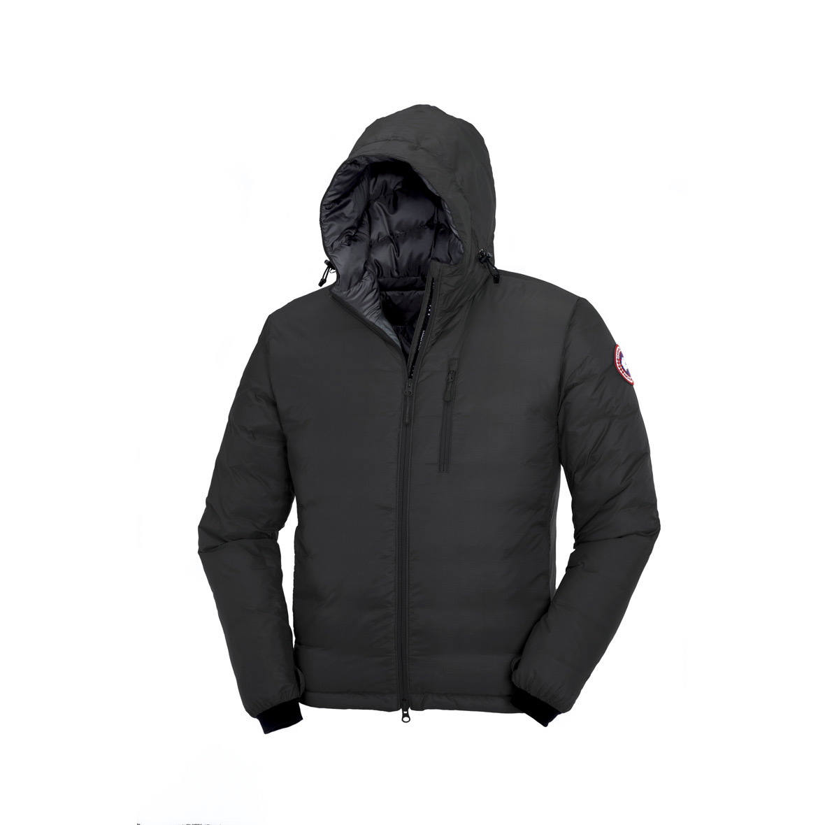 Canada Goose Camp Down Hoodie BLACK For Women