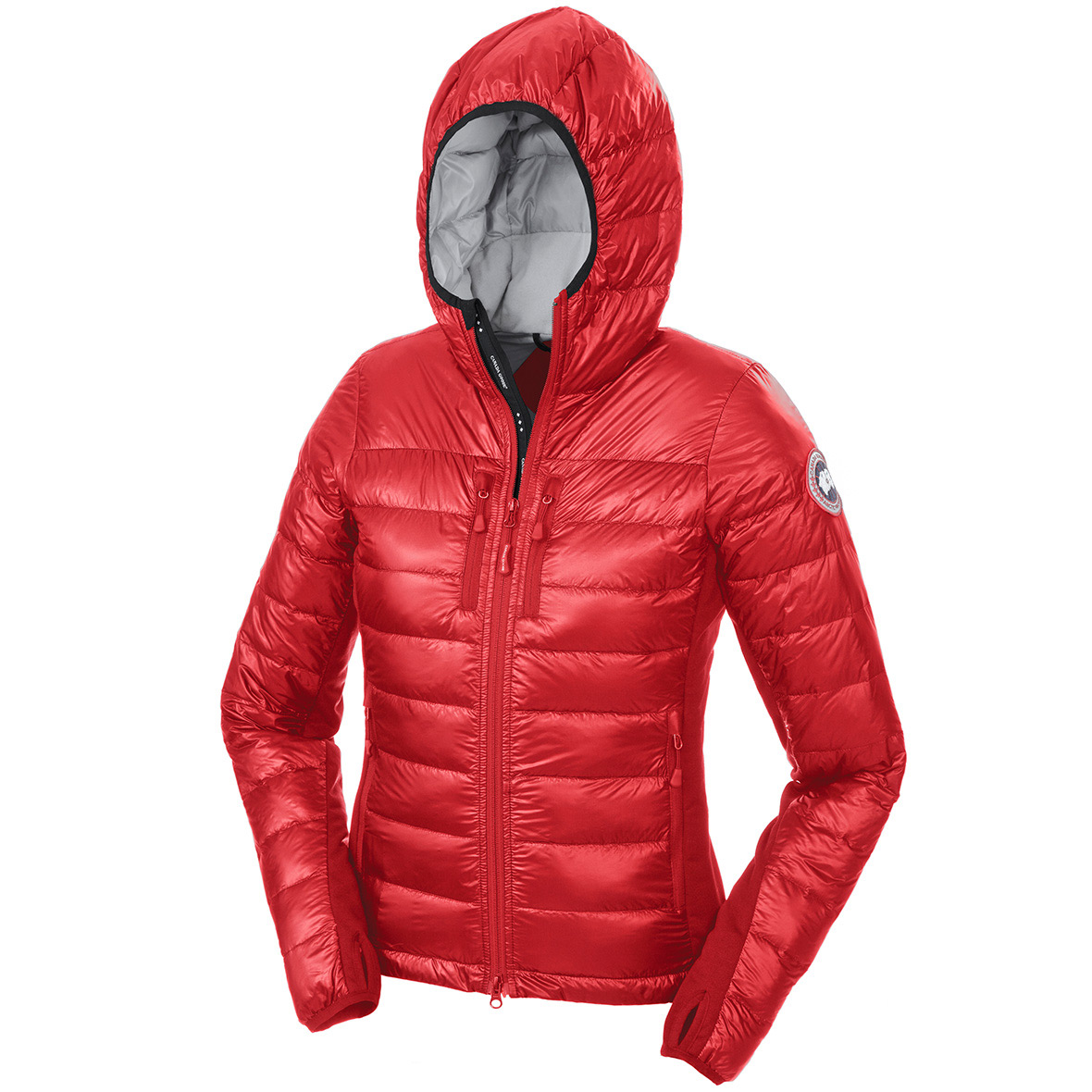 Canada Goose Hybridge Lite Hoody Jacket RED For Women