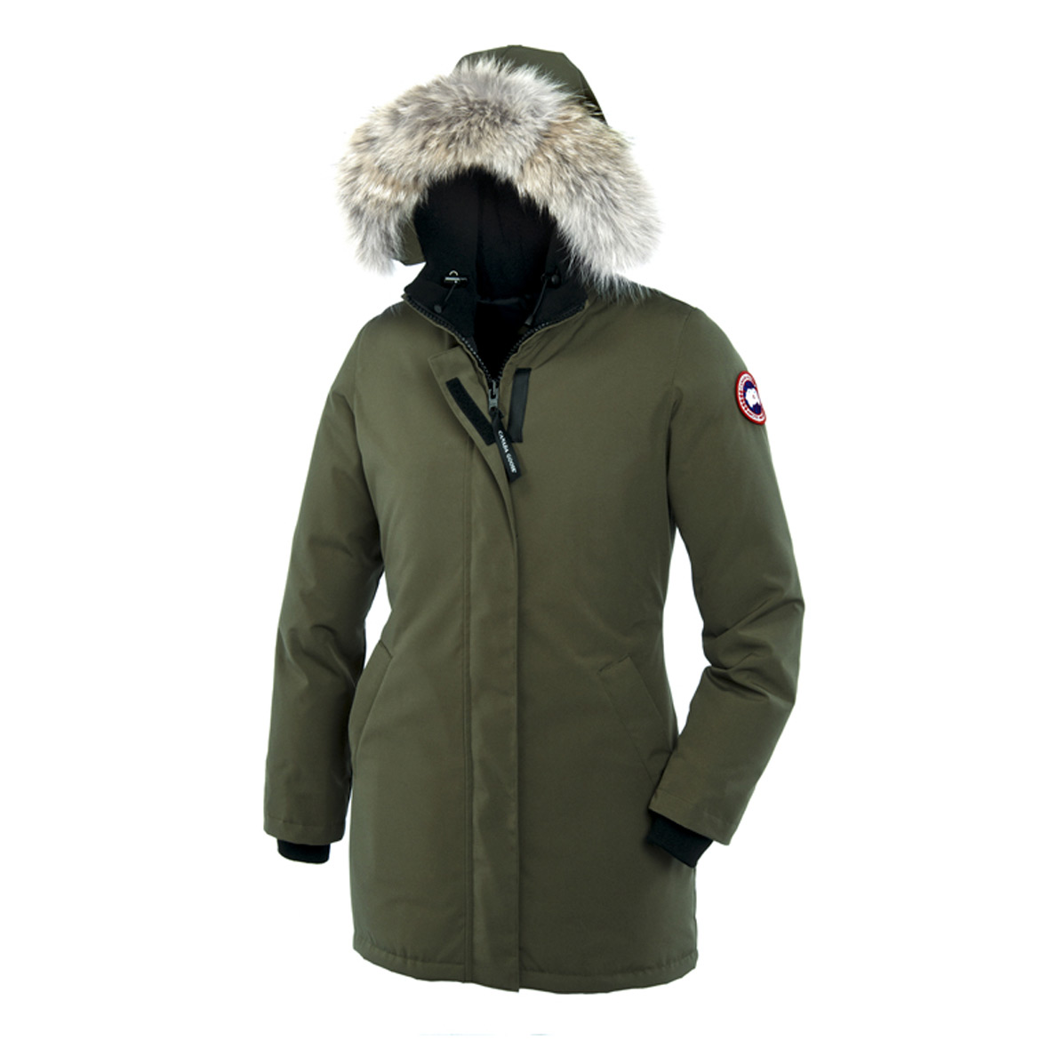Canada Goose Victoria Parka MILITARY GREEN For Women